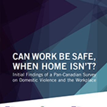 can work be safe when home isn't? pdf