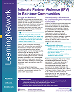 Intimate Partner Violence (IPV) in Rainbow Communities